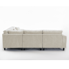 [NEW PACKAGING UPGRADE]Oversized Modular Sectional Sofa Set, L Shaped Couch,Corduroy ,Upholstered,Deep Seat,,5 Seat,5 Throw pillow and 6 back cushion