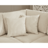 [NEW PACKAGING UPGRADE]Oversized Modular Sectional Sofa Set, L Shaped Couch,Corduroy ,Upholstered,Deep Seat,,5 Seat,5 Throw pillow and 6 back cushion