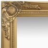Wall Mirror Baroque Style 19.7"x23.6" Gold