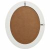 Wall Mirror Baroque Style 19.7"x23.6" White